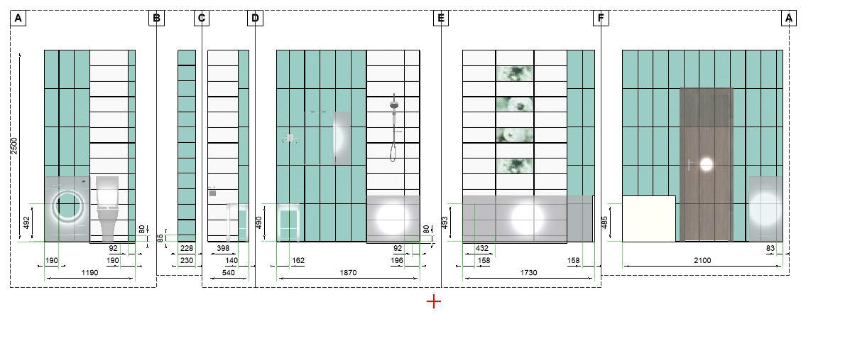 Раскладка плитки